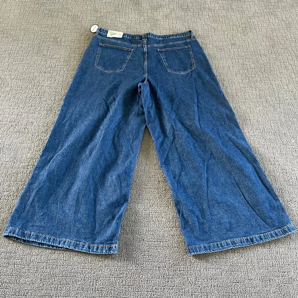 On 34th 18W Wide Leg Denim New